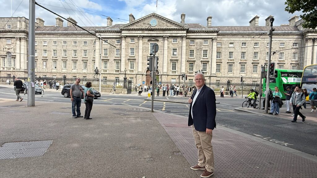 Trinity College Dublin Front Gate at College Green